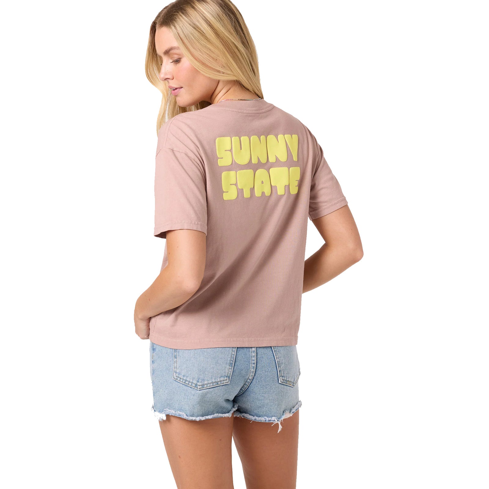 O'Neill O'Riginals Sunny State Easy Women's S/S T-Shirt - Deauville Mauve