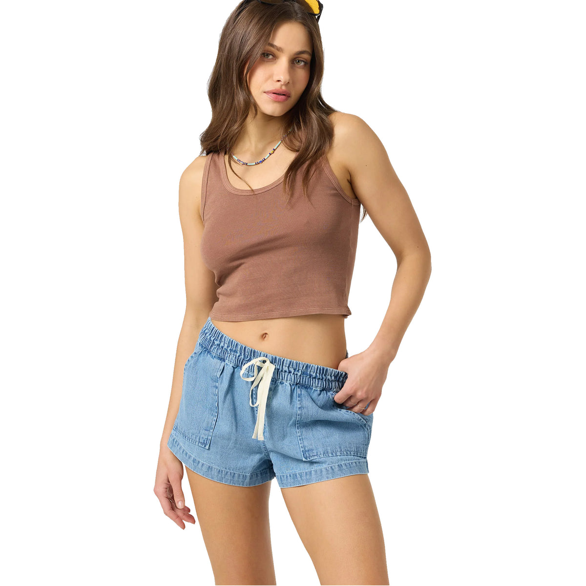 O'Neill Sevie 2 Denim Beach Women's Shorts - Drifter