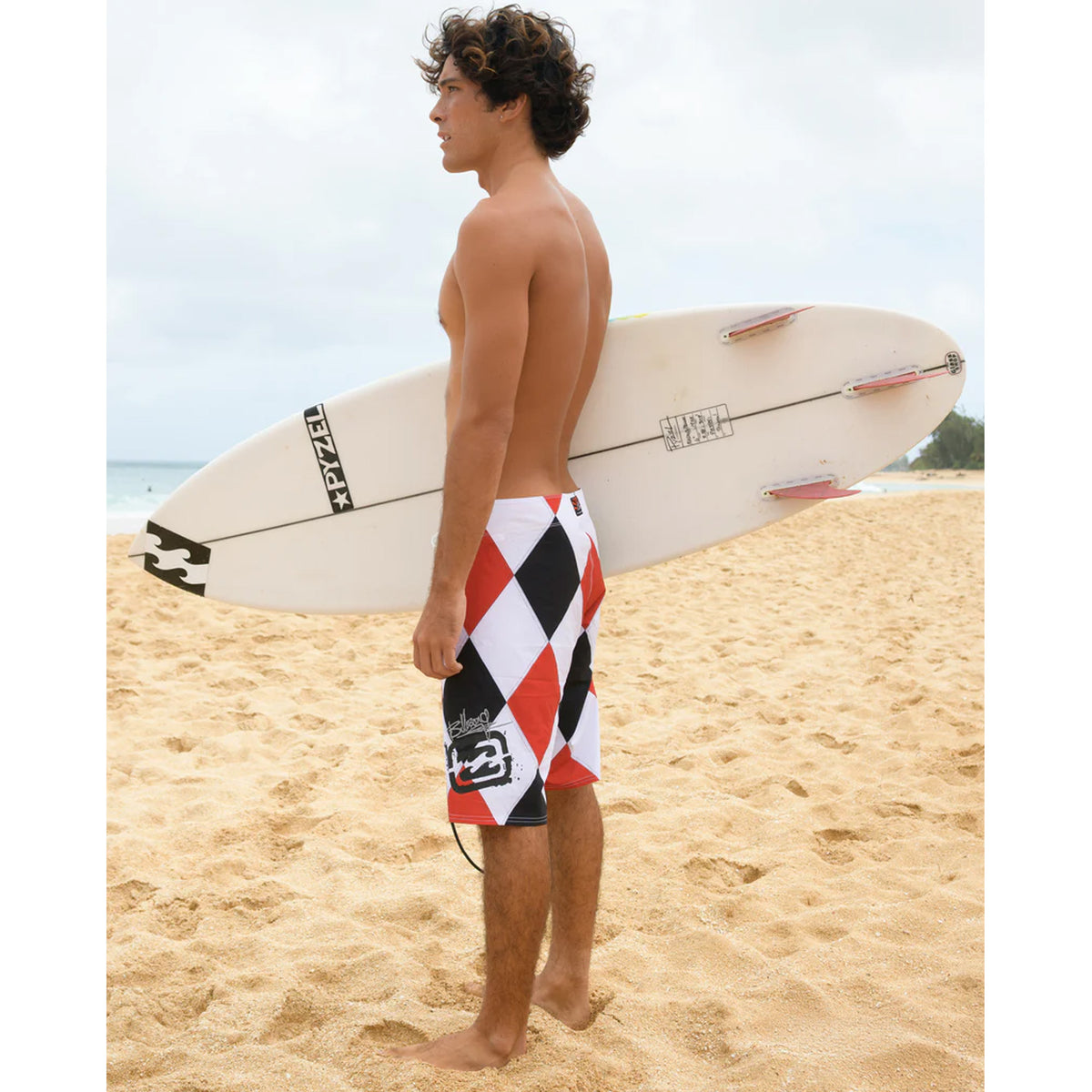 Billabong A.I. Diamonds Pro 22" Men's Boardshorts - True Red