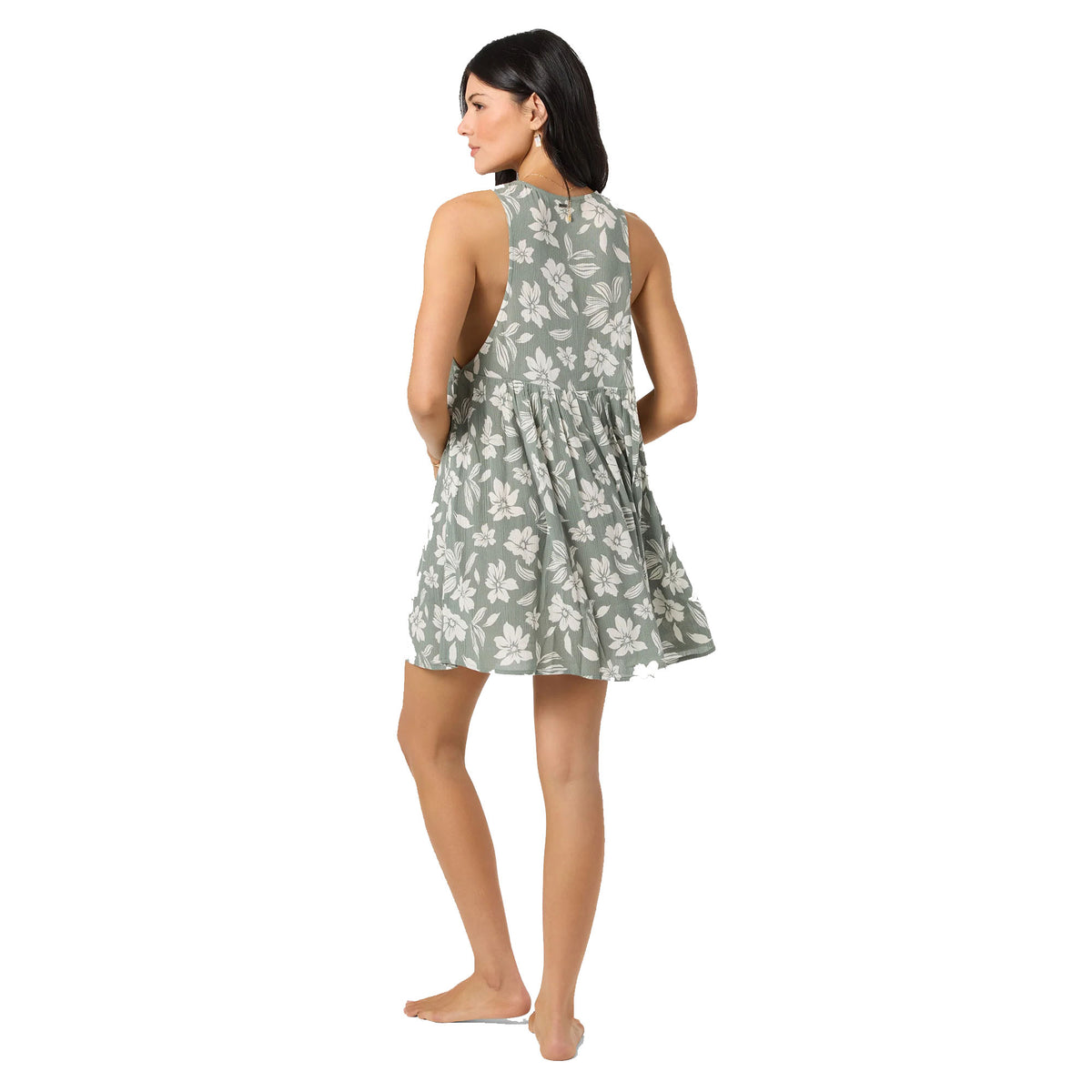 O'Neill Saltwater Essentials Teddy Printed Mini Cover-Up Women's Dress - Sea Spray