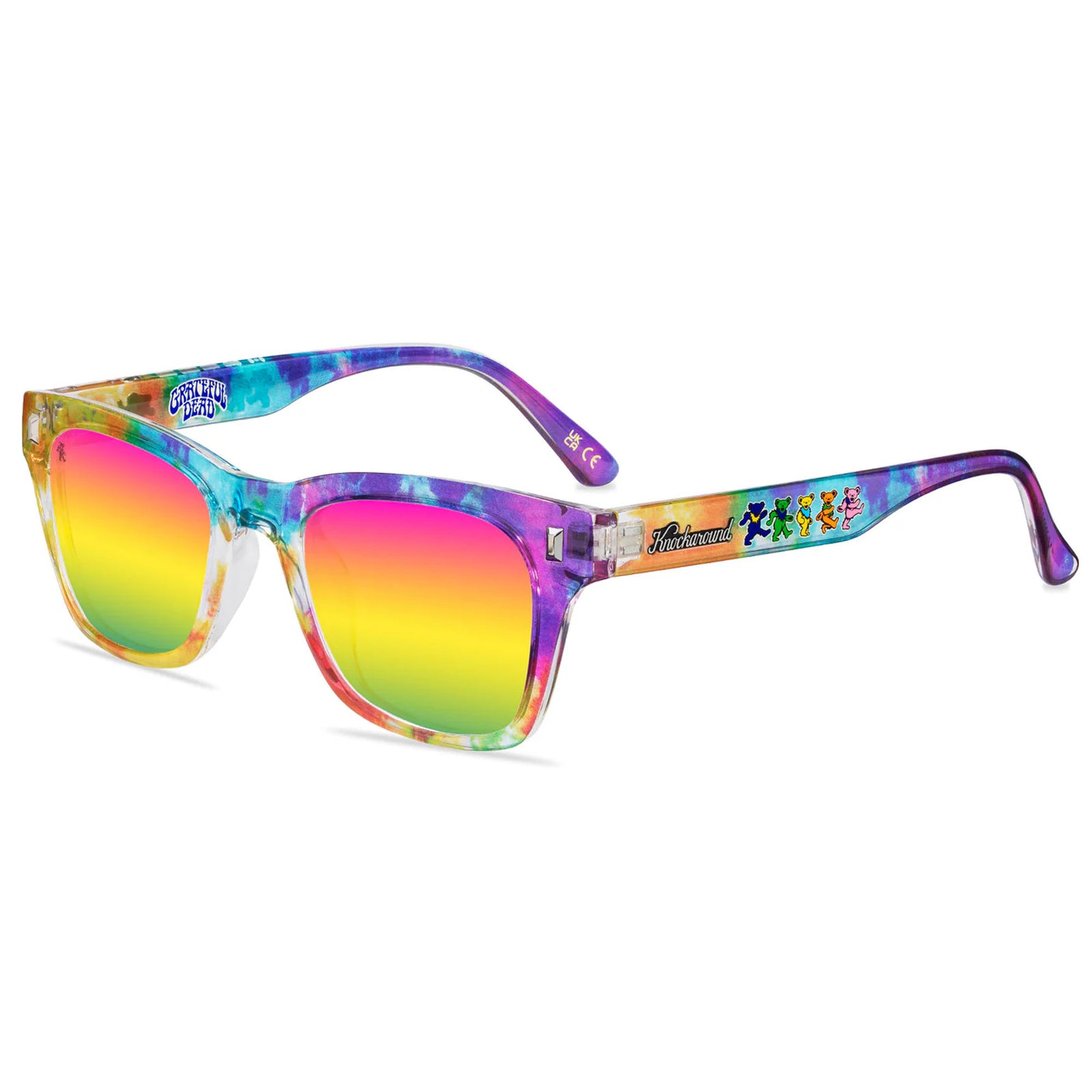 Knockaround Seventy Nine Men's Sunglasses - Grateful Dead Dancing Bears Polarized