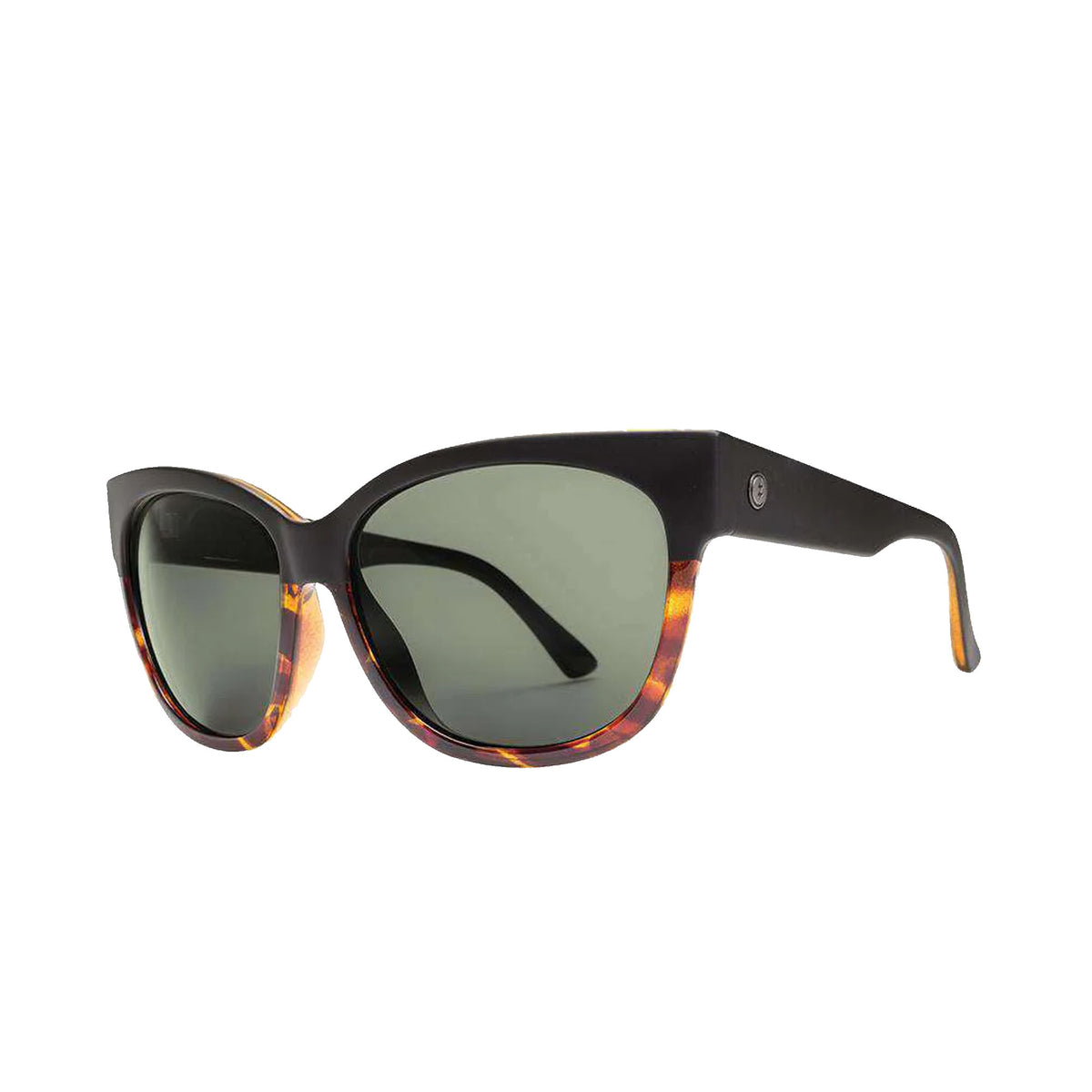 Electric Danger Cat Women's Sunglasses - Darkside Tortoise/Grey Polarized