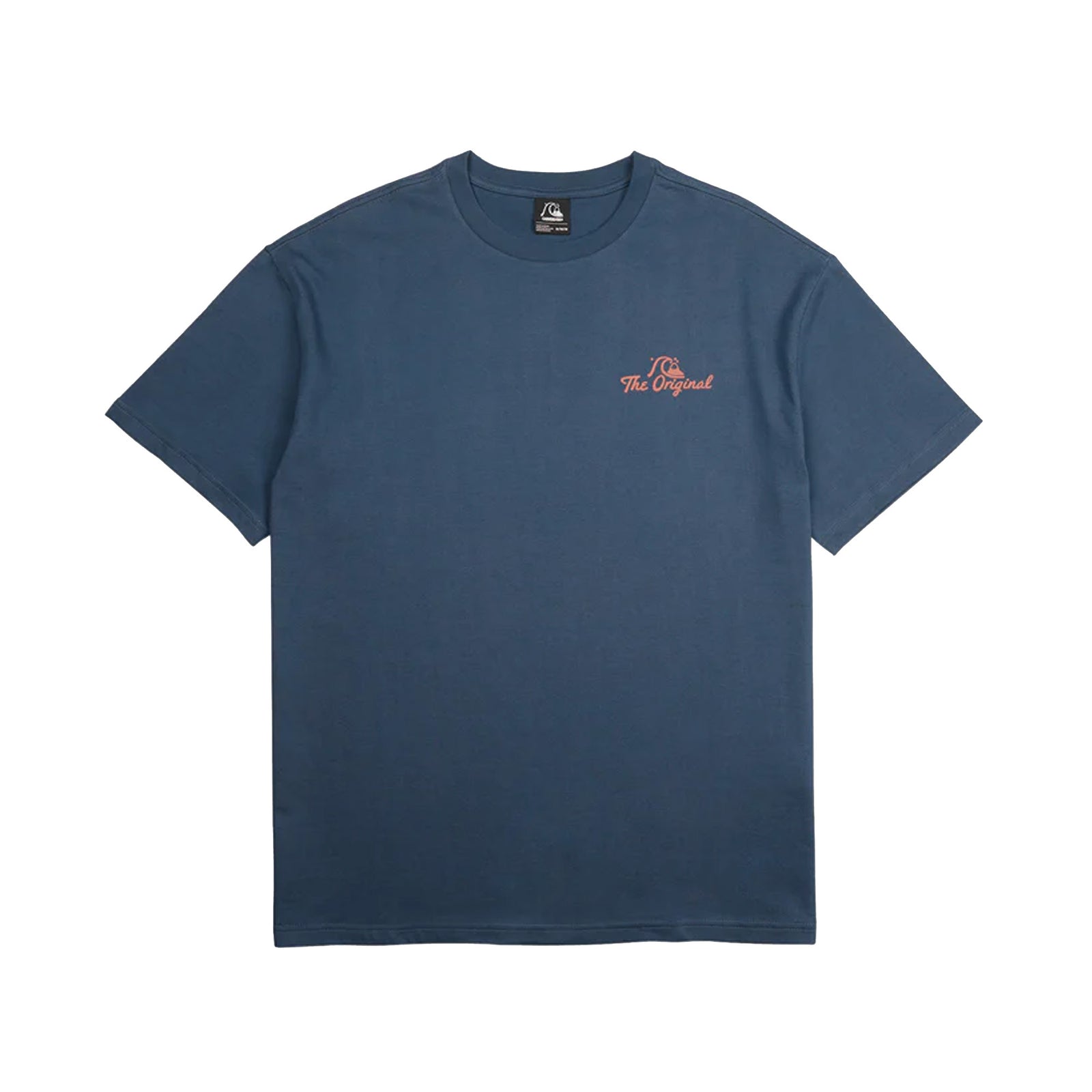 Quiksilver Originals Script Men's S/S T-Shirt - Dark Denim
