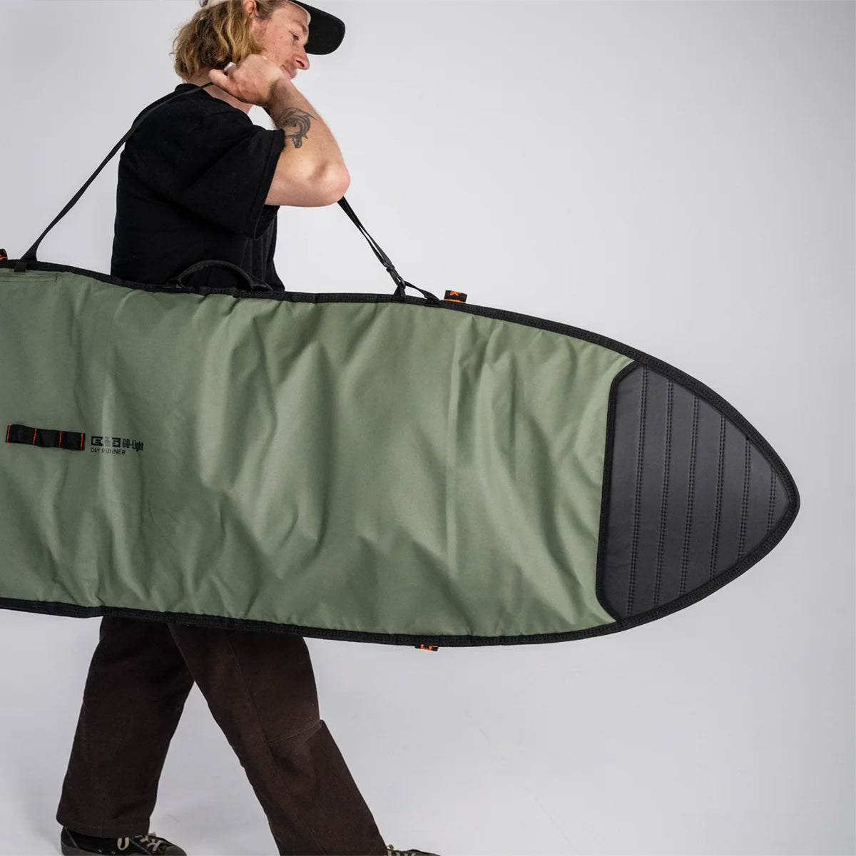 FCS Day Runner Shortboard Surfboard Bag - Alpine