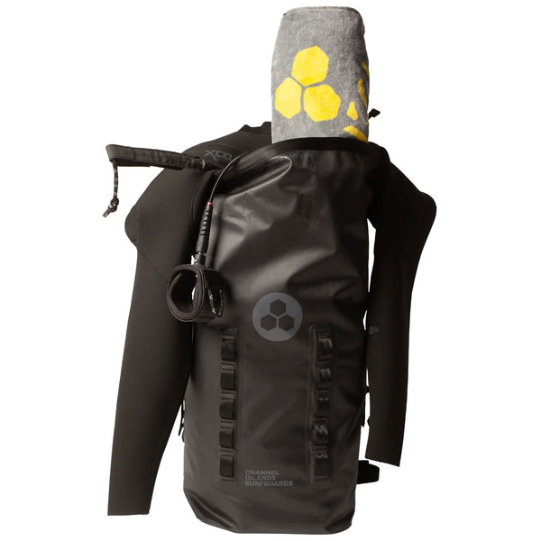 Channel Islands Dry Pack 25L Dry Bag Black Surf Station Store
