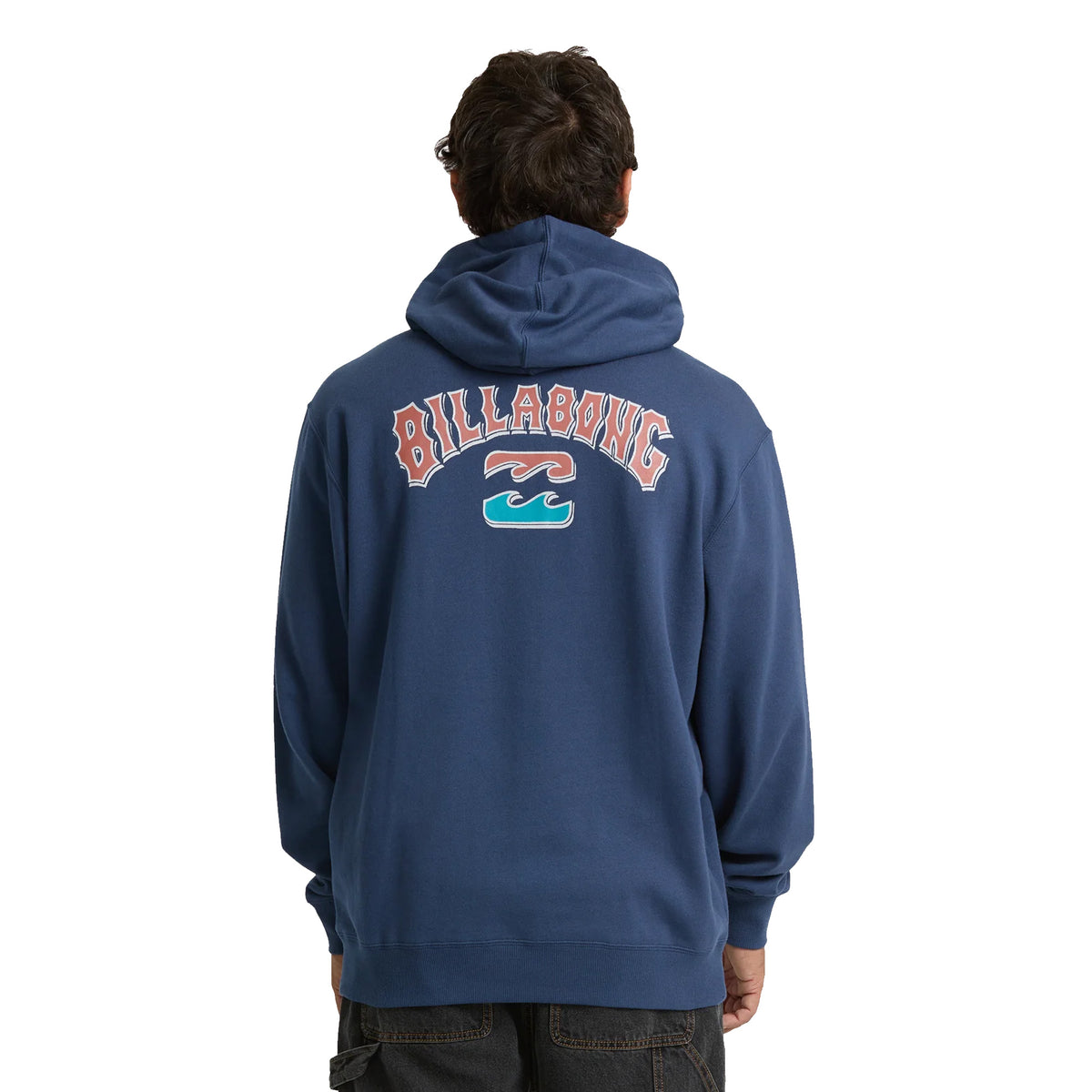 Billabong Heritage Arch Pullover Men's L/S Hoodie - Dark Denim