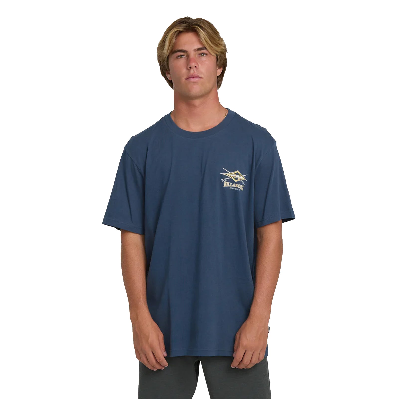 Billabong Crossboards Premium Men's S/S T-Shirt - Dark Denim