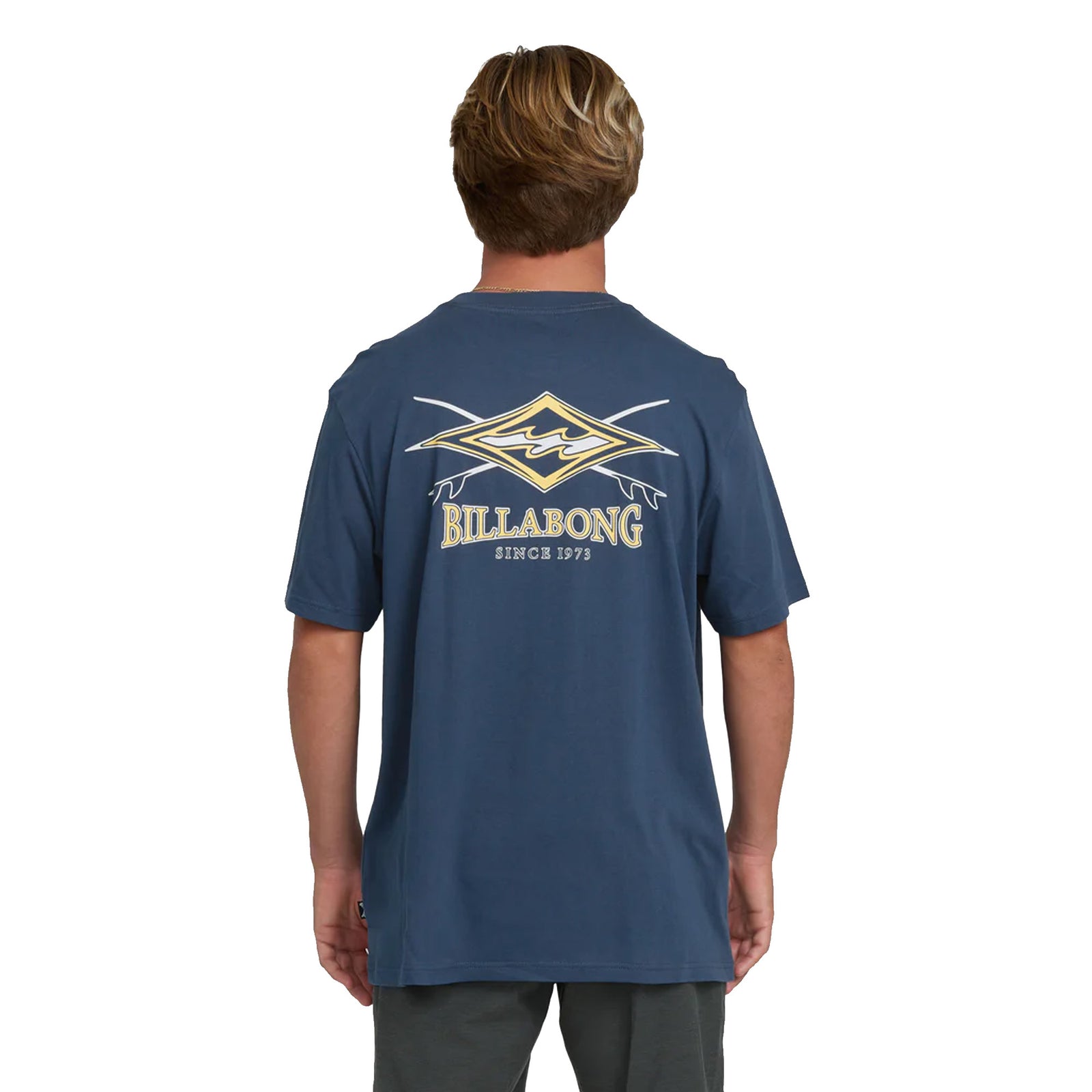 Billabong Crossboards Premium Men's S/S T-Shirt - Dark Denim