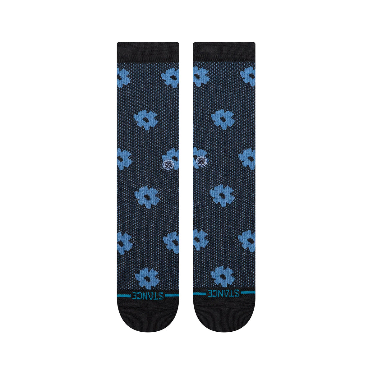 Stance Digital Daisey Women's Crew Socks - Black