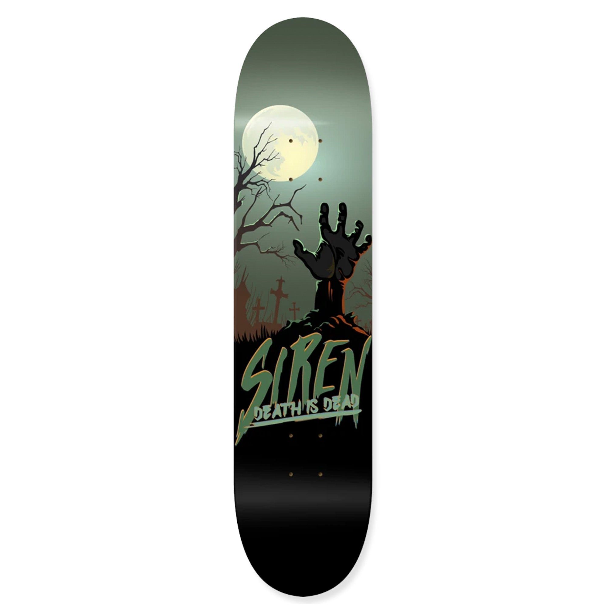 Siren Death is Dead Graveyard 8.75" Skate Deck