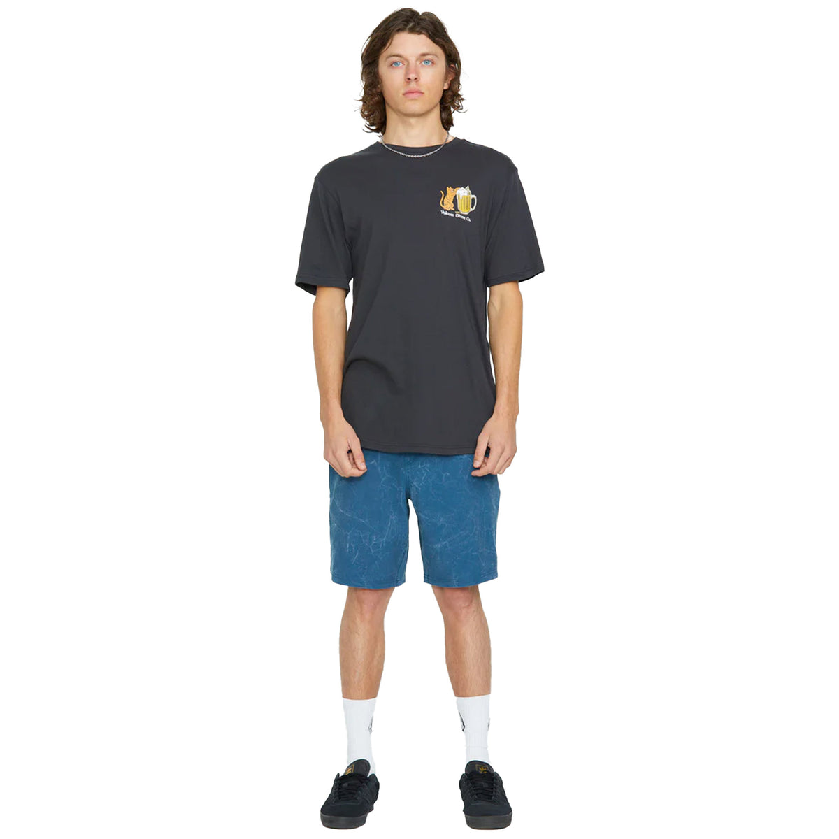 Volcom Stone Faded Hybrid 19" Men's Walkshorts - Deep Blue