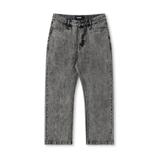 Former AG Acid Denim Men's Pants - Black - Surf Station Store