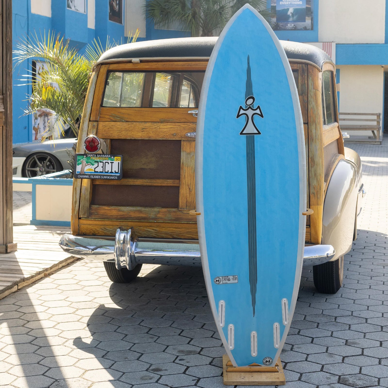 Inspired Deuces Wild Black Dart 6'0 Surfboard - Futures