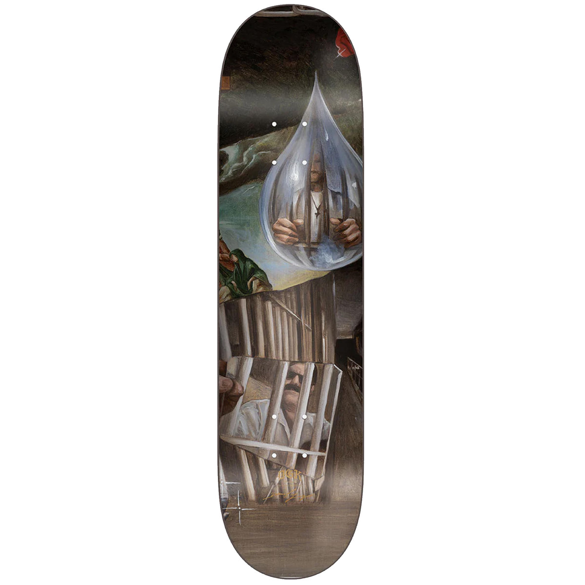 DGK Godfitti No.4 8.25" Skateboard Deck