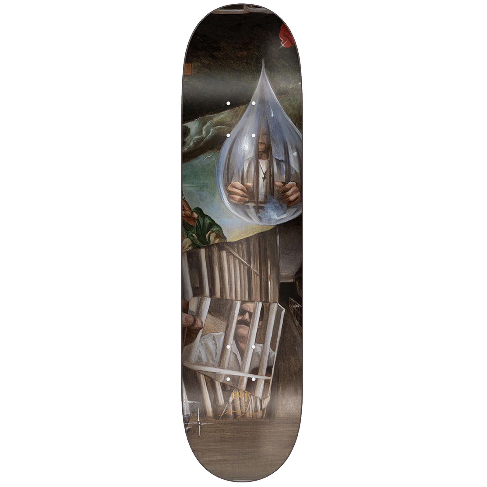 DGK Godfitti No.4 8.25" Skateboard Deck