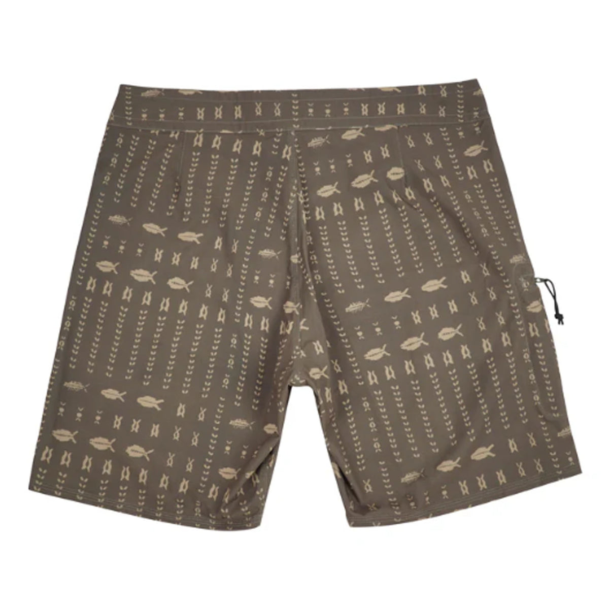 Drifter Surf Scales Men's Boardshorts - Dark Khaki