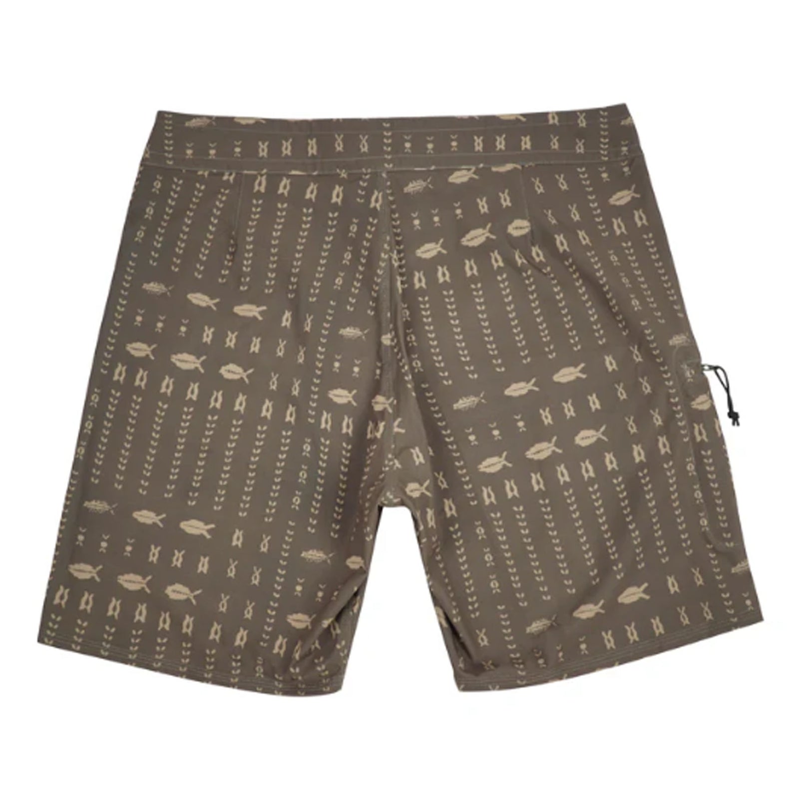 Drifter Surf Scales Men's Boardshorts - Dark Khaki