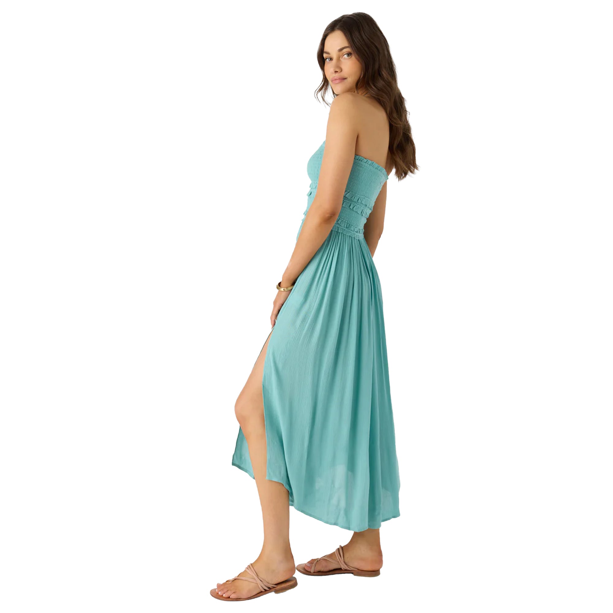 O'Neill Devyn Midi Women's Dress - Nile Blue