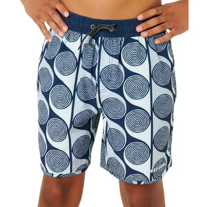Rip Curl AOTS Primary Volley Youth Boys Boardshorts - Dark Navy