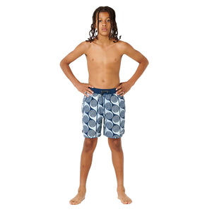 Rip Curl AOTS Primary Volley Youth Boys Boardshorts - Dark Navy