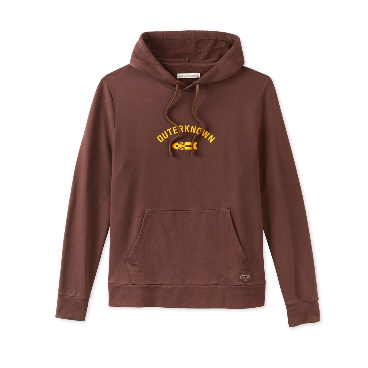 Outerknown Team Men's L/S Hoodie - Dark Roast