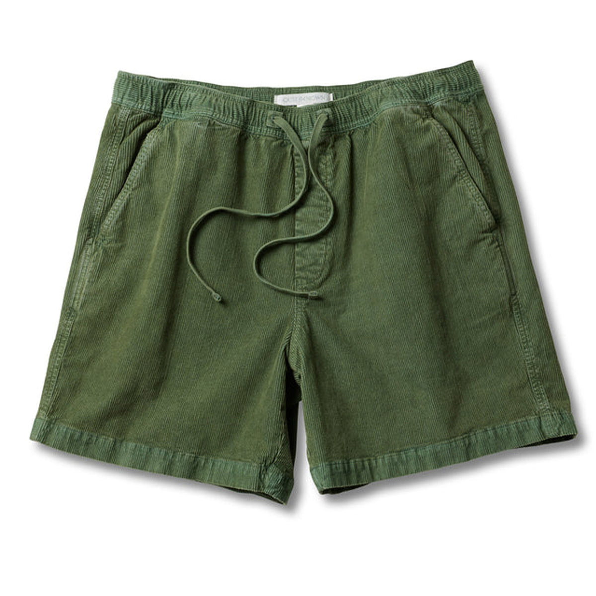 Outerknown Seventyseven Cord Pull Ons Men's Walkshorts - Off Duty Drab