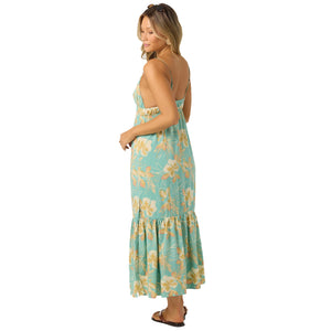 O'Neill Julez Tiki Midi Women's Dress - Green