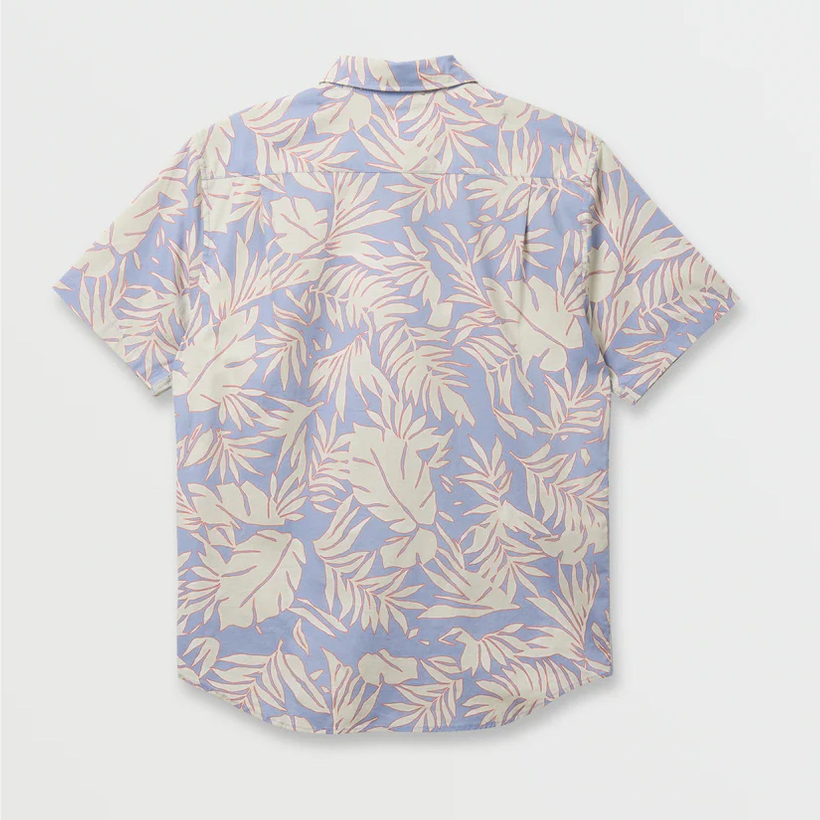 Quiksilver Palm Trip Classic Men's S/S Dress Shirt - Ashley Blue