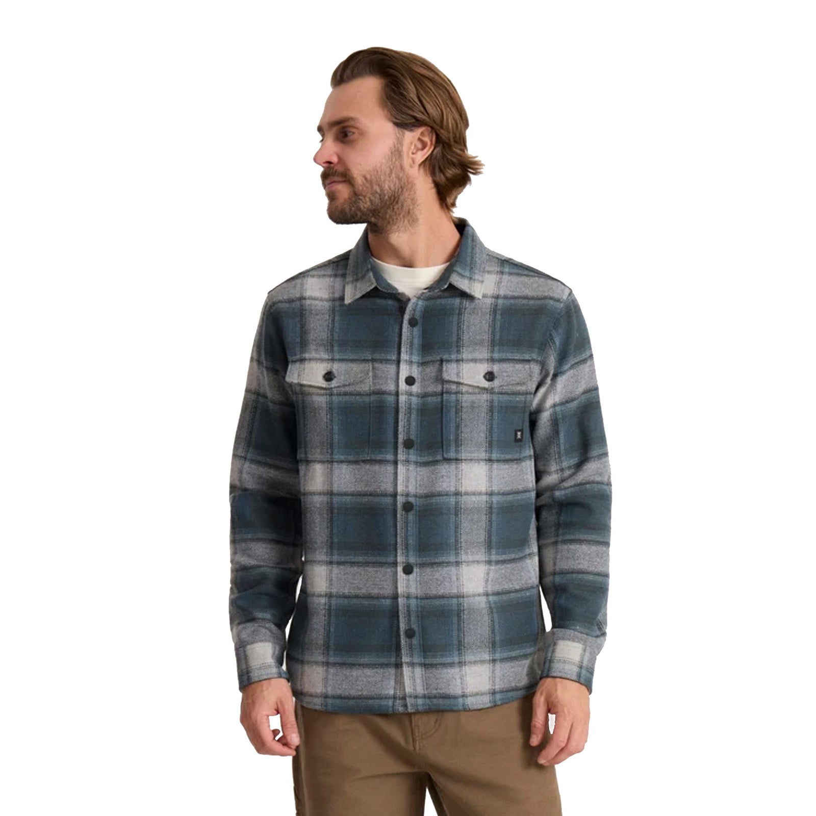 Roark Nordsman 2.0 Men's L/S Flannel - Dark Slate