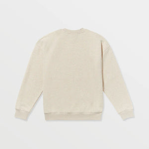 Volcom Features Artist Callum Rooney Men's L/S Sweater - Dust Heather