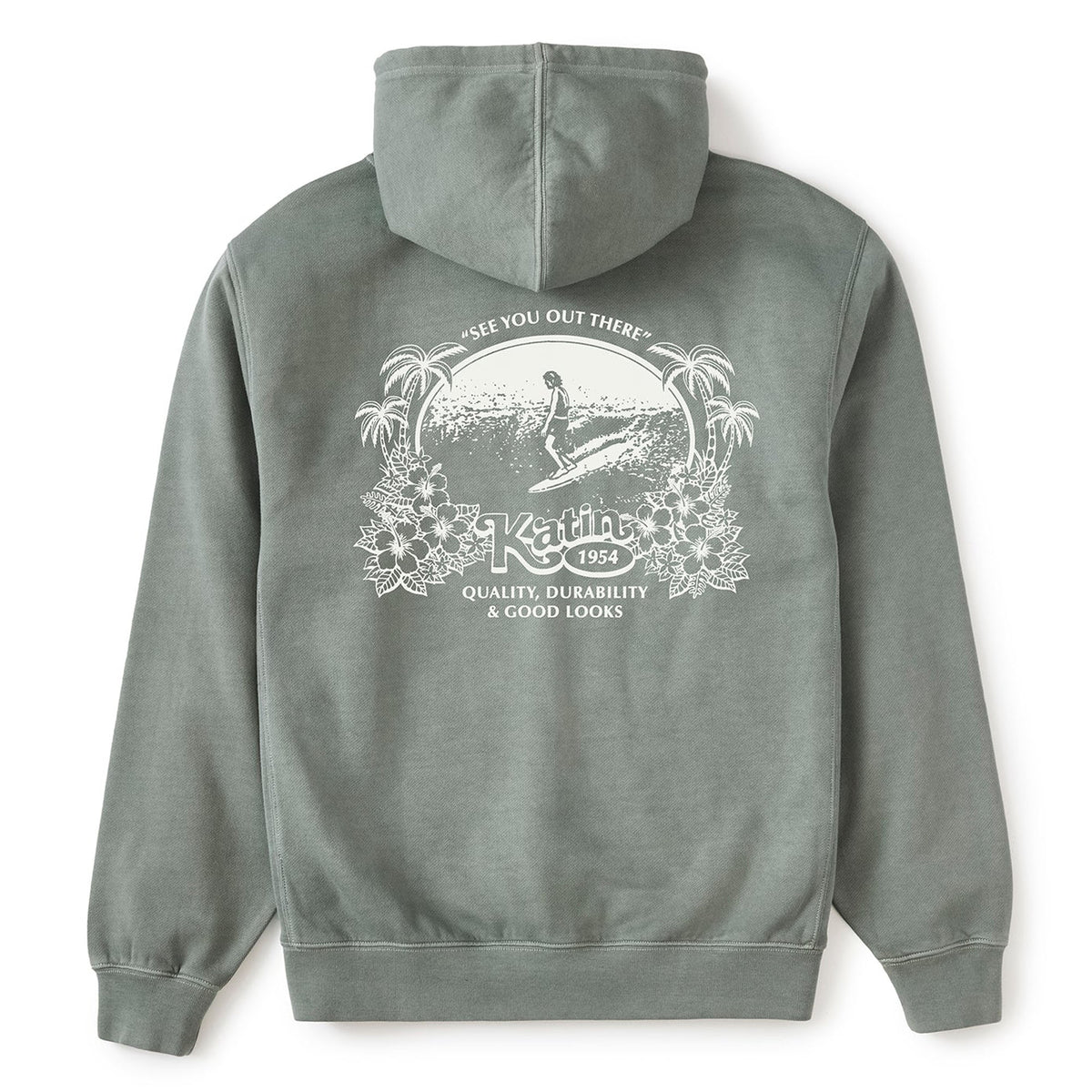 Katin Memories Men's L/S Hoodie - Dusty Blue