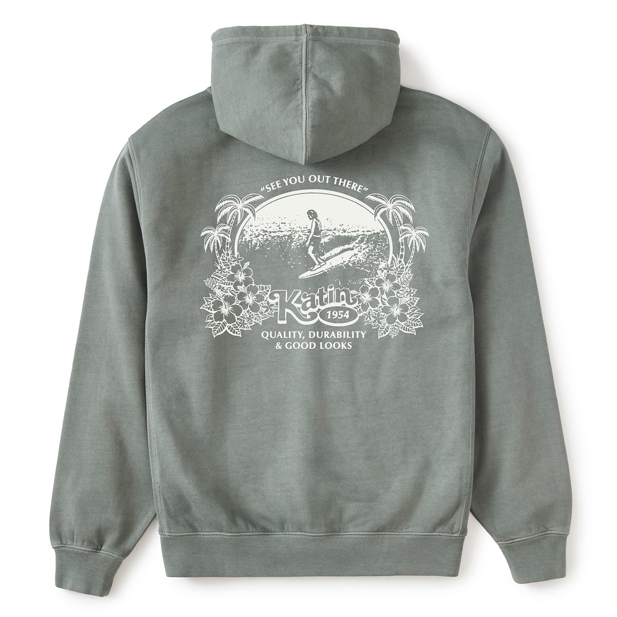 Katin Memories Men's L/S Hoodie - Dusty Blue