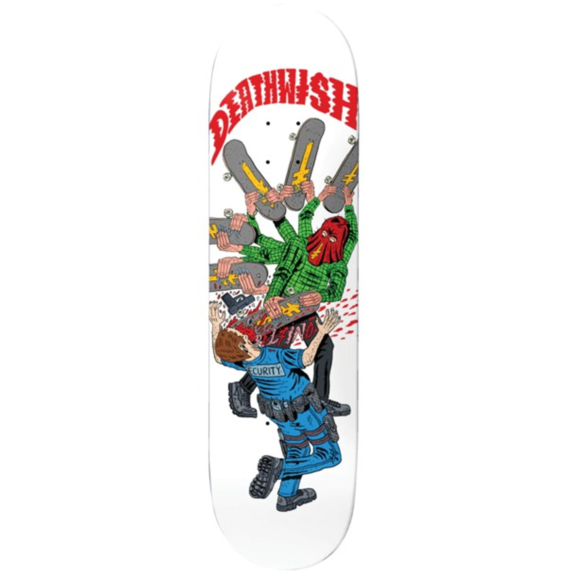 Deathwish Delfino Nighmare City 8.38" Skateboard Deck