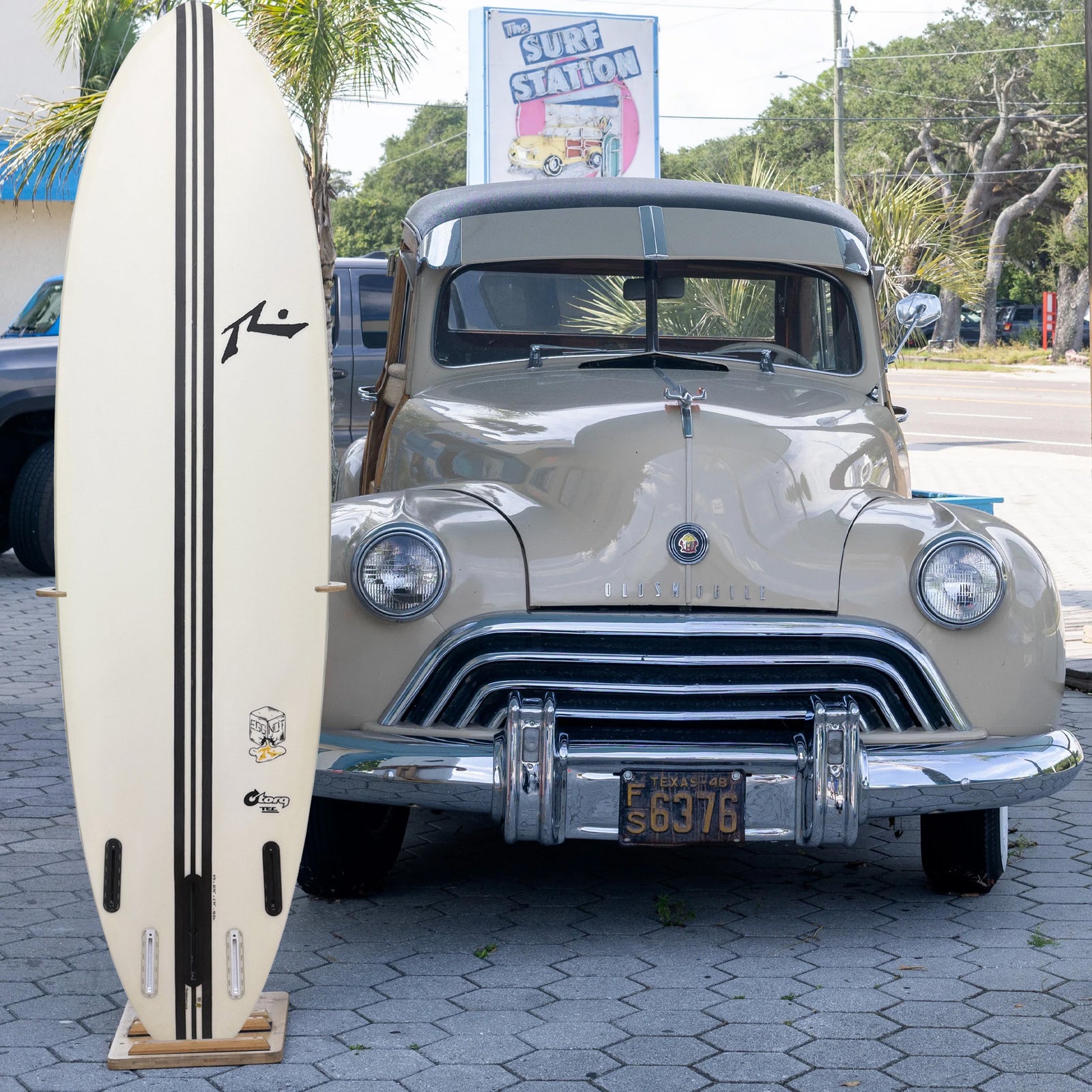 Torq x Rusty Egg Not TEC 6'10 Surfboard - Futures