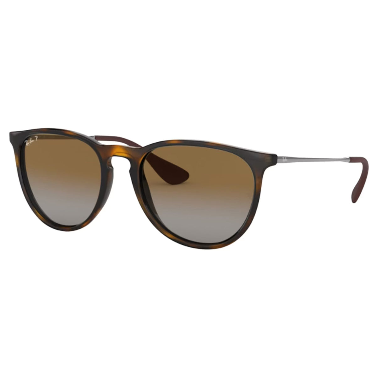 Ray-Ban Erika Women's Sunglasses - Light Havana/Brown Gradient Polarized