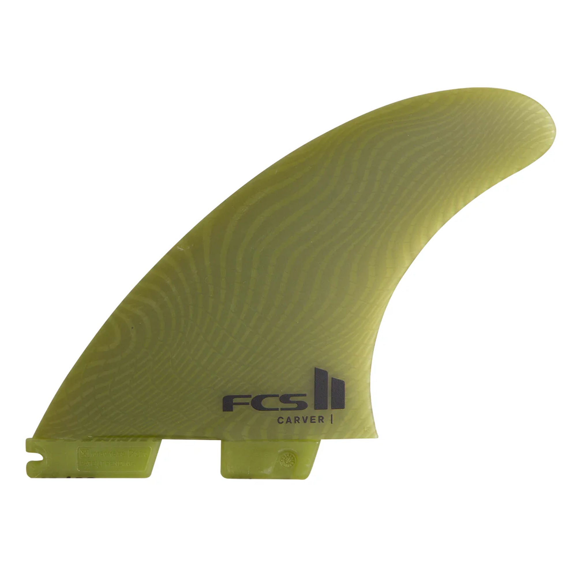 FCS II Carver Neo Glass Medium Tri Surfboard Fins