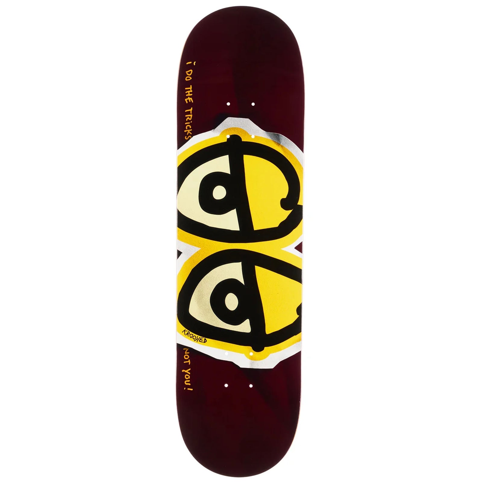 Krooked DBX Eyes 8.5" Skateboard Deck