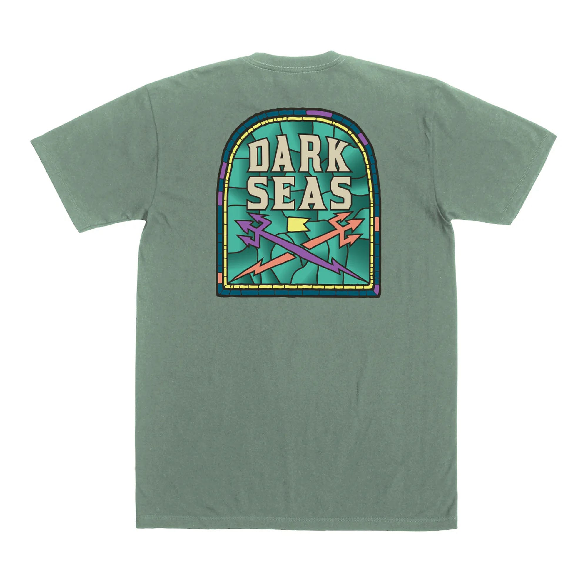 Dark Seas Glass Door Pigment Men's S/S T-Shirt