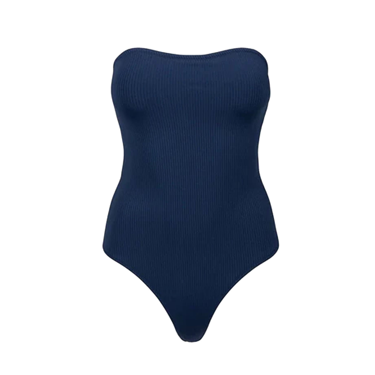 Rhythm Lil Rib Strapless Women's One Piece Swimsuit - Ink