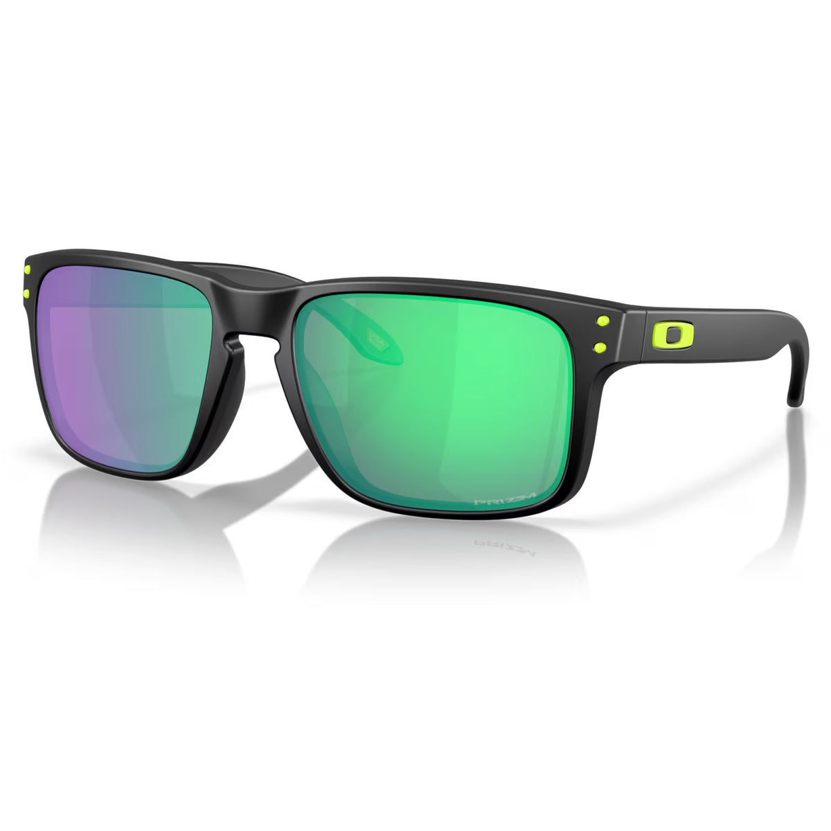 Oakley Holbrook Men's Sunglasses - Matte Black/Prizm Road Jade