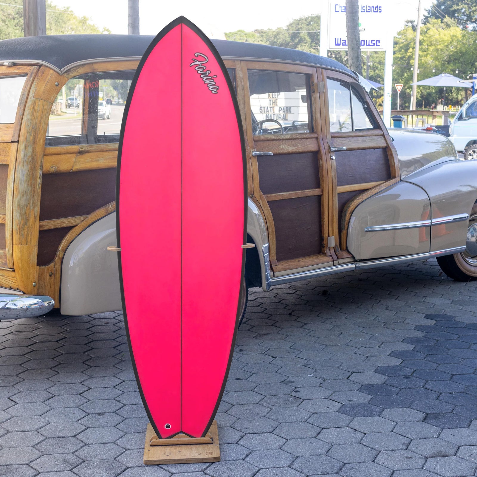 Farina Handcrafted 5'10 Fish Surfboard - FCS II