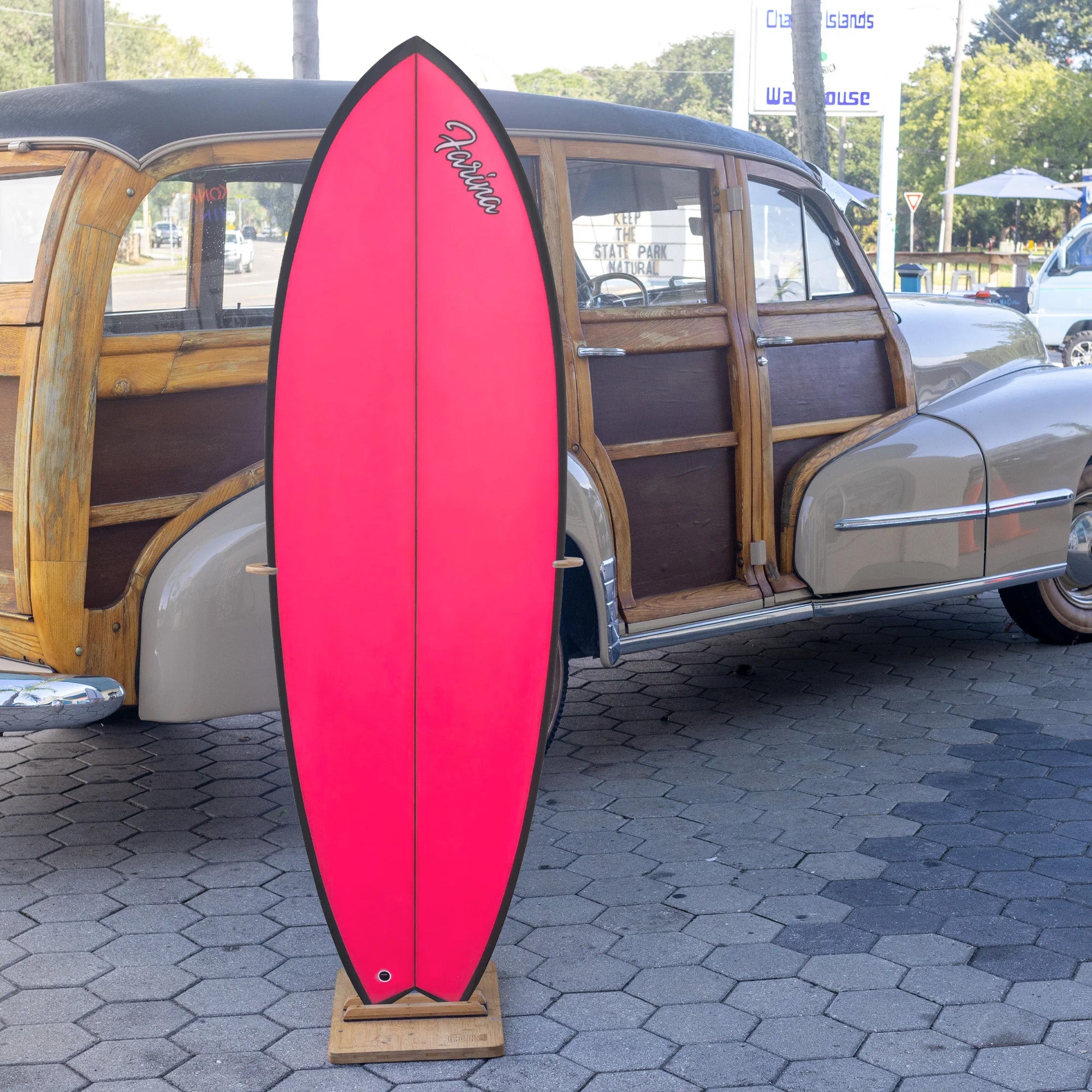 Farina Handcrafted 5'10 Fish Surfboard - FCS II