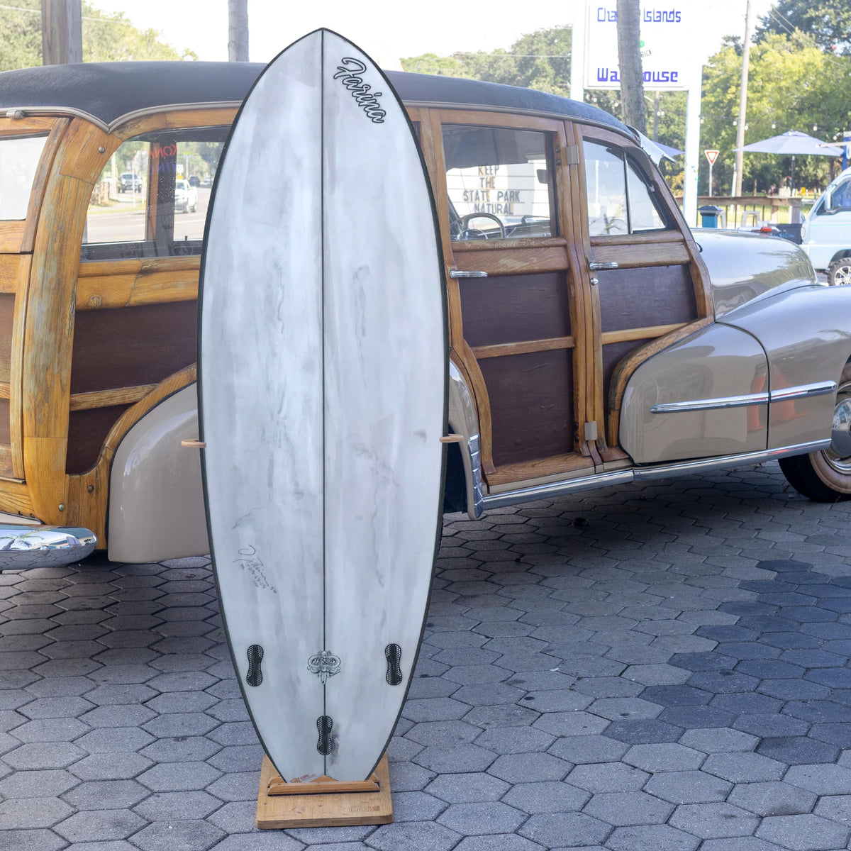 Farina Handcrafted 5'10 Fish Surfboard - FCS II