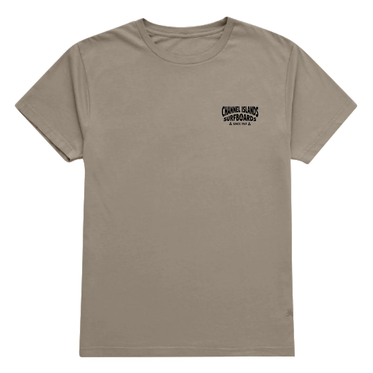 Channel Islands Palm Street Men's S/S T-Shirt - Fog