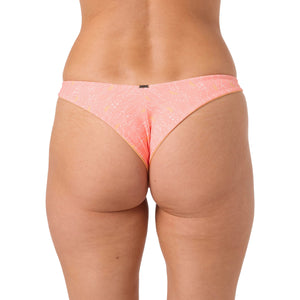 O'Neill Sunshine Hermosa Revo Skimpy Women's Bikini Bottoms - Fusion Coral