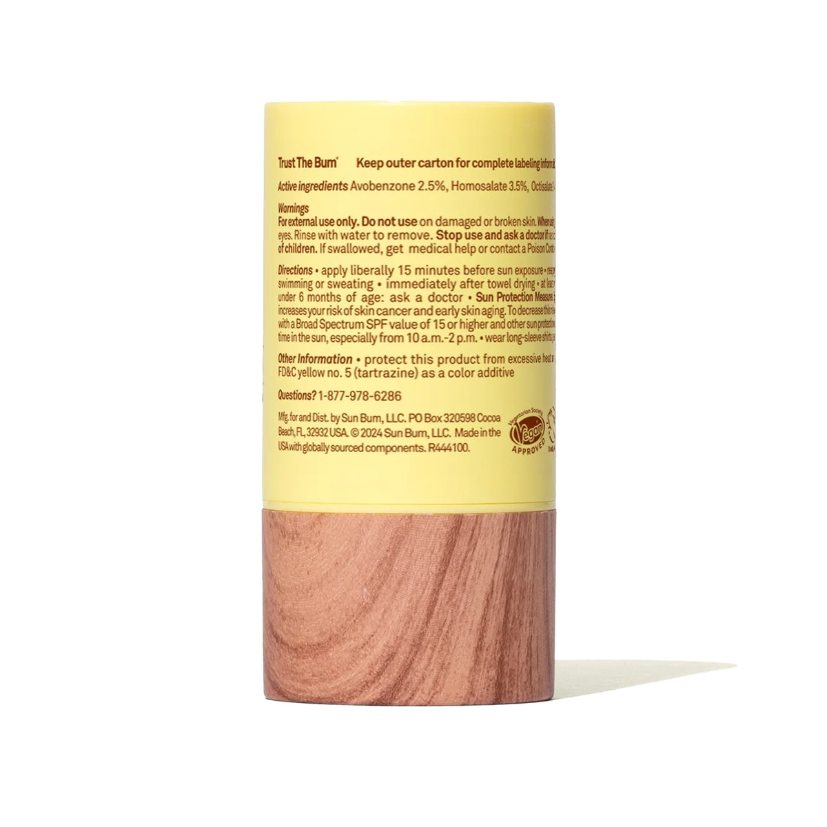 Sun Bum Face + Body SPF 40 Sunscreen Stick