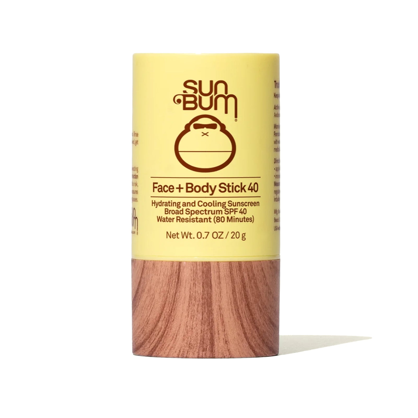 Sun Bum Face + Body SPF 40 Sunscreen Stick