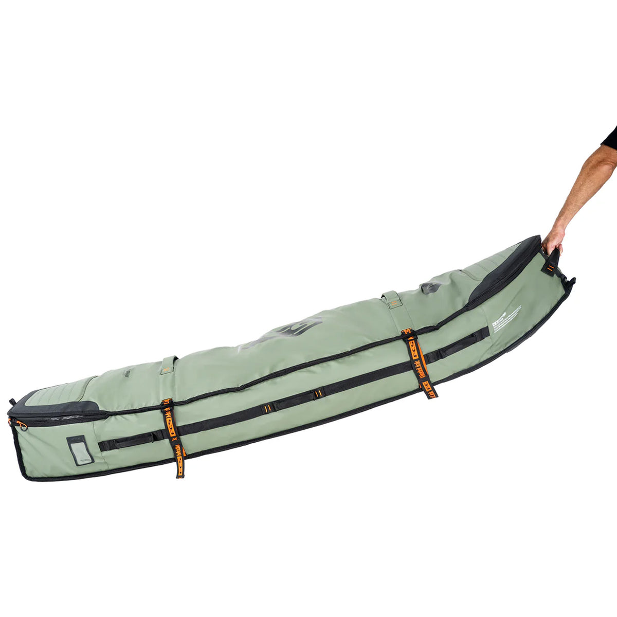 FCS Travel 3 Wheelie Shortboard/Fish Surfboard Bag - Alpine