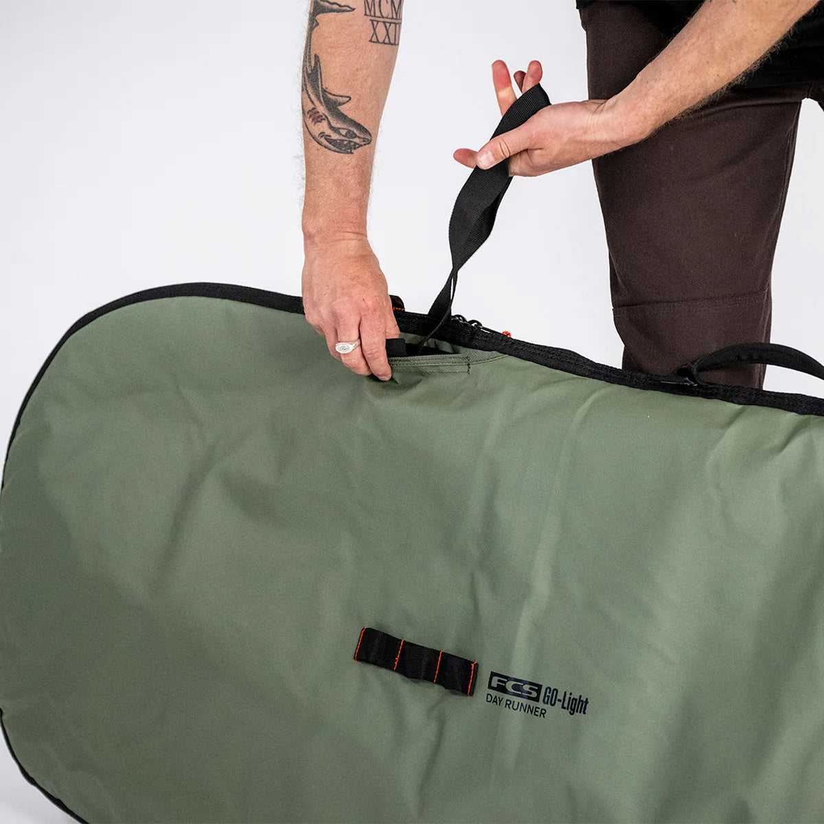FCS Day Runner Fish Surfboard Bag - Alpine
