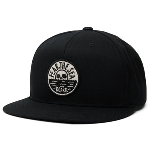 Roark Fear The Sea Snapback Men's Hat - Black